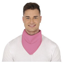 Ružová jednofarebná šatka